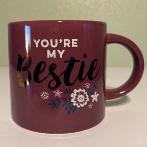 Threshold YOU’ RE MY BESTIE Purple Porcelain Mug ~ Best Friend ~ BFF